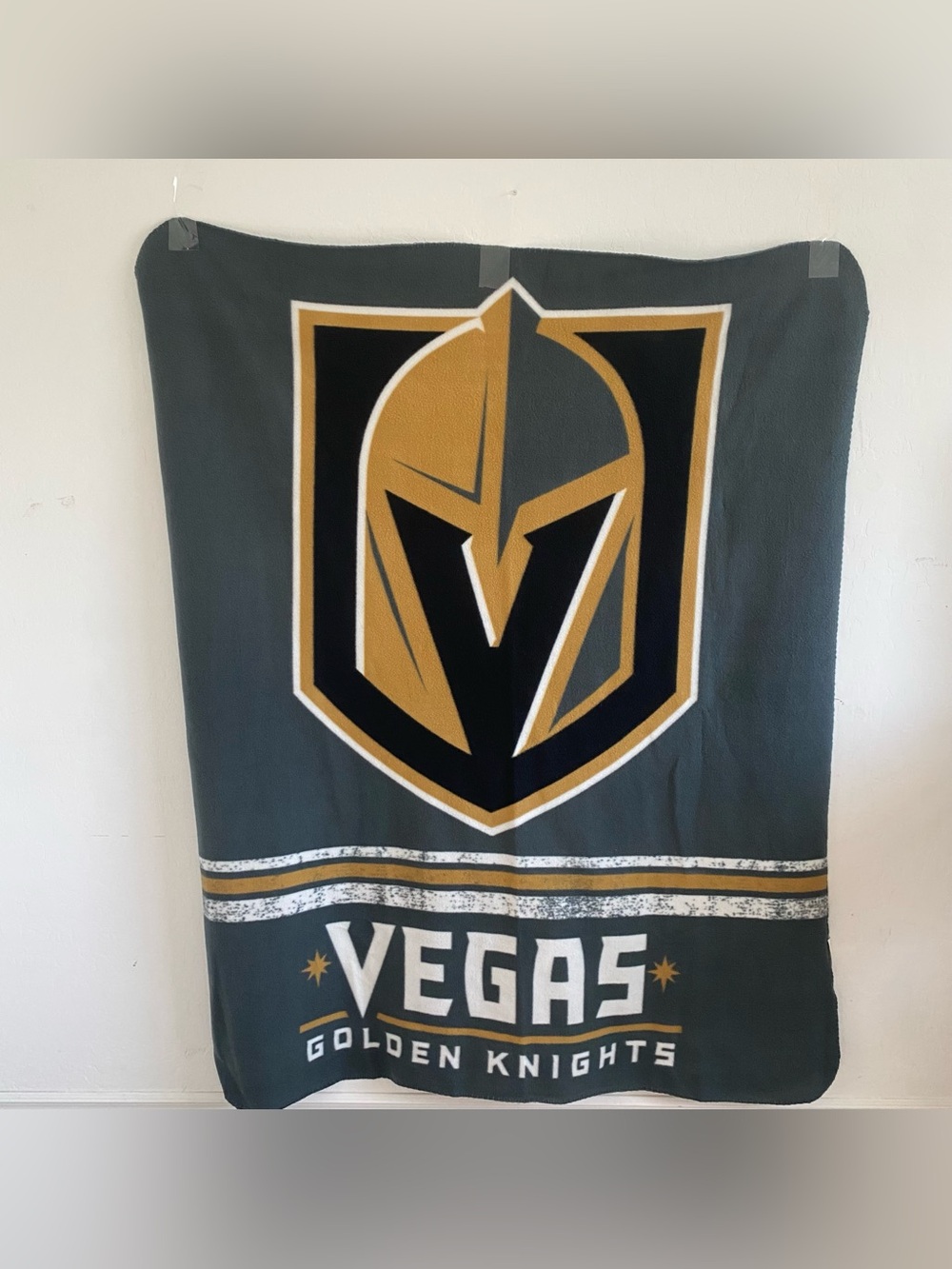 Grey and Gold Wall Tapestry